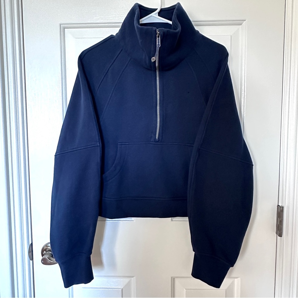 Lululemon Scuba Oversized Funnel-Neck Half Zip size M/L